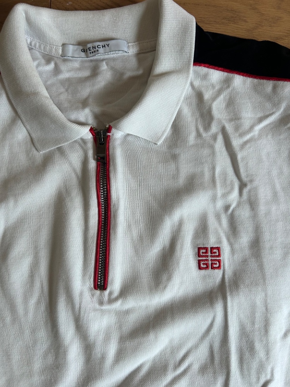 Givenchy Mens half zip polo shirt - Picture 4 of 7